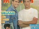 Wham  on Magazine Cover 20 August 1983      David Coverdale      Gary Byrd