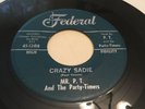 Rare Rockabilly 45 Mr. P. T. and the Party-Timers Crazy Sadie - Aunt Susie