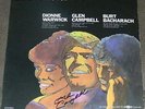 On the Move LP Glen Campbell Signed Autograph + Dionne Warwick/Burt Bacharach