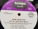 TUBBY HAYES QUINTET - AFTER LIGHTS OUT - RARE 1957 TEMPO FIRST PRESS LP - TAP 6