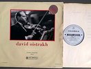 DAVID OISTRAKH  'ENCORES'  ORIGINAL UK STEREO LP  COLUMBIA SAX 2253