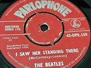 THE BEATLES I Saw Her Standing There Red Indian Label EP 45s Made in India RARE
