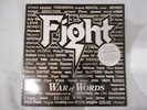 Fight War of Words white vinyl Very RARE judas priest, steel panther (satchel)
