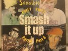 Captain Sensible the Damned Smash It Up Parts 1-4. Amber Vinyl Unplayed 2001