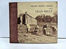 NEGRO SINFUL SONGS SUNG BY LEAD BELLY RECORD ALBUM 5 RECORDS 1939 VINTAGE-R