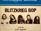 BLITZKRIEG BOP - Let's Go/9 Till 5/Bugger Off. Signed Copy Very Rare  1977