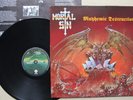 Mortal Sin ?– Mayhemic Destruction LP ORIG PRESS THRASH METAL 1987 832 747-1