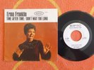 ERMA FRANKLIN Time After Time 45rpm WHITE LABEL PROMO w/PICTURE SLEEVE Epic 1963