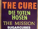 THE CURE - DIE TOTEN HOSEN  1989 KONSTANZ Tour Poster - Concert Poster  84X60cm