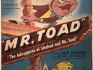 Mr. Toad Disney Capitol Basil Rathbone Cool Illustration Cover Children's 78 RPM
