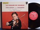IVRY GITLIS VIOLON DU DIABLE PAGANINI FRENCH PHILIPS LP NM.