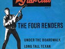 THE FOUR RENDERS * Under The Boardwalk * deutsche Star-Club Beat Single