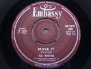 HAL BURTON = Move It = EX/VG+ = EMBASSY WB 308 = Rock & Roll Vocal Dancer / Popc