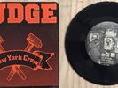 JUDGE NEW YORK CREW 7 INCH VINYL 1989 REVELATION RECORDS 14 Orange 1st Press