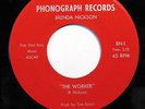 BRENDA NICKSON-THE WORKER ON PHONO SISTER FUNK 45-HEAR