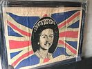 FRAMED GENUINE JAMIE REID SIGNED SEX PISTOLS GOD SAVE THE QUEEN PUNK PRINT