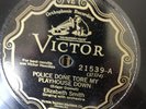 Victor 21539 Alberta Hunter w FATS WALLER piano 78 rpm BLUES E+ Elizabeth Smith