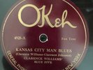 Okeh 8272 Clarence Williams Blue Five SIDNEY BECHET Wild Cat Bls 1923 78 rpm EE-