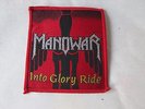 Original MANOWAR Into Glory Ride 1980's Sew on Badge / Patch