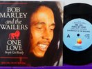 BOB MARLEY One Love + Special Poster Bag  45   RARE AUSTRALIAN 7  ISLAND K9405