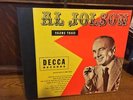 DECCA RECORDS presents AL JOLSON VOL#3 ALBUM (4) RECORD SET OF (8) #A-649 78 rpm