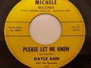 GAYLE ANN Take It Easy/Please Let Me Know TUCSON AZ ROCKABILLY DOO-WOP Michele