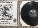 ISD Brutal Attack : Stronger Than Before LP 1986 OG skinhead wp oi punk not kbd