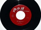 Zola Taylor -1954- RPM - 7”- 45RPM - Funk / Soul - “Make Love to Me/Oh, My Dear”