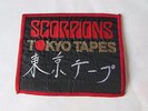 Original SCORPIONS Tokyo Tapes 1980's Sew on Badge / Patch