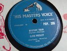 Elvis Presley : Mystery Train / Love Me - UK original 78rpm HMV 1957