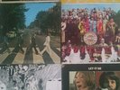 The Beatles 6 Vinyl LP Lot: Abbey Road..Revolver..Let it Be.Peppers.Meet.Mystery