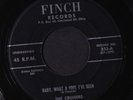 CRUISERS: Baby, What A Fool I've Been / The Moon Is Yours 45 rare Vocal Groups