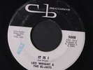 LEO WRIGHT & EL-JAYS: It Is I / I Wonder 45 (sm rubber stamp ol)