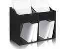 Zomo VS-Box 200/2 black| Record Box, LP-Regal schwarz f. ca. 480 Vinyls | NEU