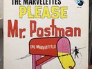 THE MARVELETTES: Please, Mr. Postman LP Vinyl 1961 TAMLA-228 White Label Motown
