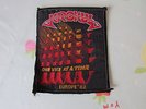 Original KROKUS One Vice at a time 1982 EUROPE Tour Sew on Badge / Patch