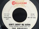 THE BROGUES Don't Shoot Me Down/Miracle Worker CHALLENGE Garage FUZZ LISTEN