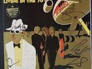 Skyhooks - Living in the 70's LP - GOLD VINYL AUTOGRAPHED BY SHIRLEY STRACHAN