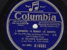 Maurice Marechal / Jean Doyen: Caix d'Hervelois, C.P.E. Bach   Columbia 78 rpm