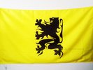 DRAPEAU FLANDRE COMBAT FLAMAND 150x90cm - DRAPEAU MOUVEMENT FLAMAND 90 x 150 cm