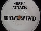HAWKWIND - SONIC ATTACK  ORIGINAL  1975  UK  RARE ONE SIDED PROMO  45