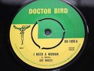 JOE WHITE - I NEED A WOMAN / HOT HOPS- VERY GOOD++