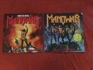 Manowar Kings of Metal Vinyl & Manowar Fighting The World beide Vinyl super
