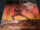 SIGNED MORTAL SIN LP MAYHEMIC DESTRUCTION MEGA METAL METALLICA KREATOR SLAYER