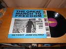 Rev Martin Luther King 60s SPOKEN WORD MOTOWN LP The Great March to Freedom MONO