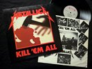 METTALICA - Kill 'em All LP Roadrunner 1983