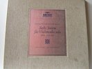 Bach The Six Cello Suites Pierre Fournier Archiv Box 3 LPs 2710005