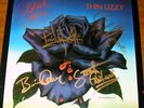 THIN LIZZY 'BLACK ROSE - A ROCK LEGEND' VINYL RECORD 1979 - AUTOGRAPHED