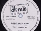 Doo-Wop 78 SUNBEAMS Come Back Baby HERALD HEAR
