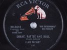 Rock & Roll 78 ELVIS PRESLEY Shake, Rattle And Roll RCA VICTOR 20-6642 HEAR